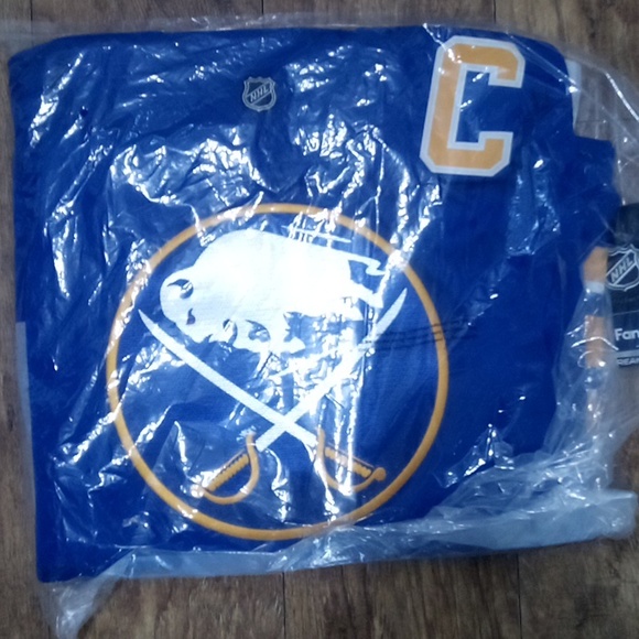 Buffalo Sabres Women's Jersey Eichel Fanatics Breakaway NWT - Picture 9 of 14